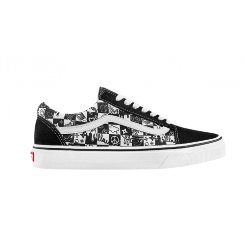 Vans old hot sale skool womens checkerboard